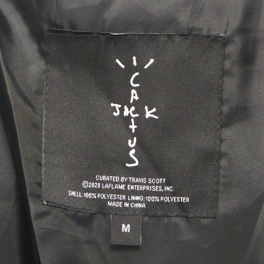 Cactus Jack(カクタスジャック) ×PLAYSTATION SYSTEM REFLECTIVE CJPS-OJ30 PS5 システム リフレクティブ ダウン パファー ブラック