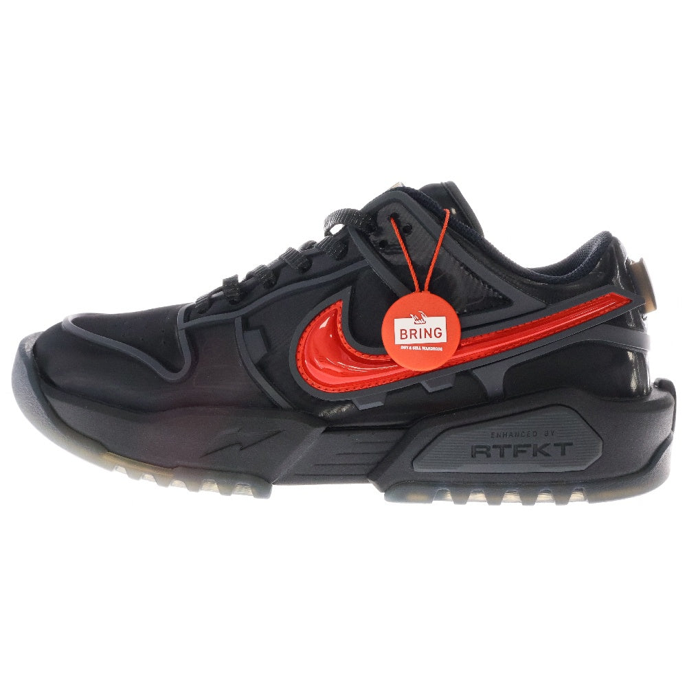NIKE(ナイキ) ×RTFKT DUNK GENESIS CLONE X HQ0899-001 アーティファクト ダンク ジェネシス クローンX ローカットスニーカー ブラック/レッド US9.5/27.5cm