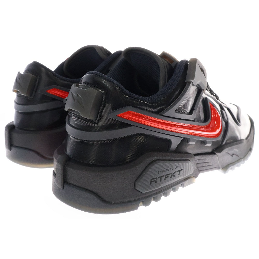 NIKE(ナイキ) ×RTFKT DUNK GENESIS CLONE X HQ0899-001 アーティファクト ダンク ジェネシス クローンX ローカットスニーカー ブラック/レッド US9.5/27.5cm