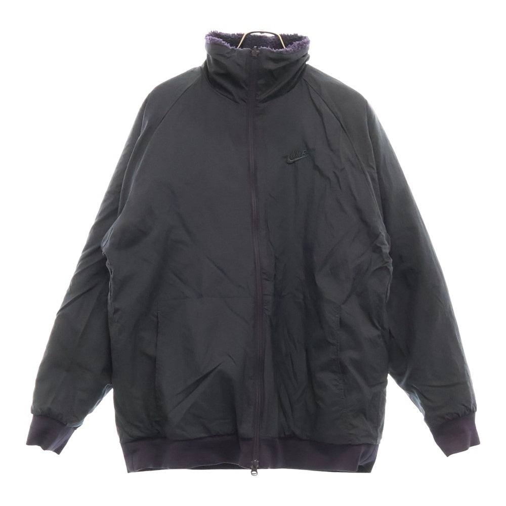 NIKE(ナイキ) VM SWOOSH FULL ZIP JACKET BQ6546-540 リバーシブル ボア フリース ジャケット パープル