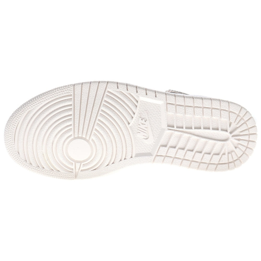 NIKE(ナイキ) ウィメンズ エアジョーダン1 ホワイト スネーク ハイカットスニーカー ホワイト US7.5/24.5cm レディース AH7389-004