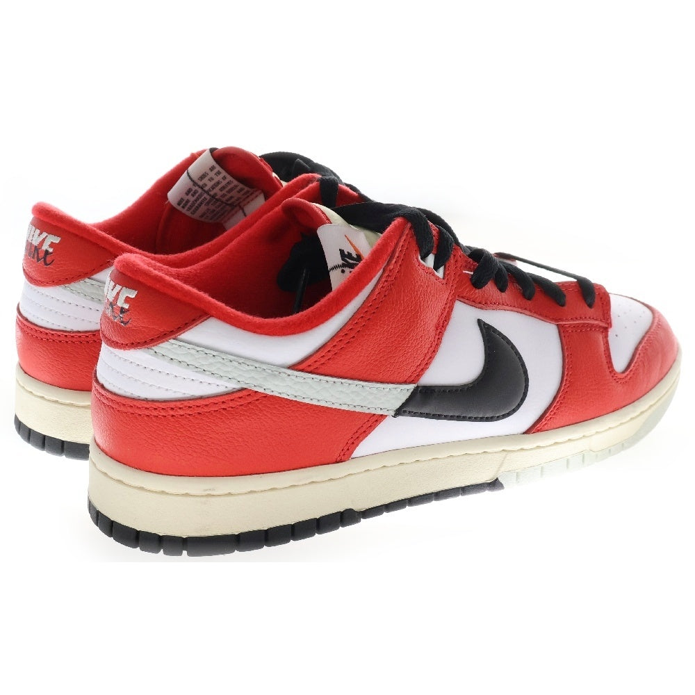 NIKE(ナイキ) DUNK LOW RETRO Chicago Split DZ2536-600 ダンク シカゴスプリット ローカットスニーカー ホワイト/レッド US10/28cm