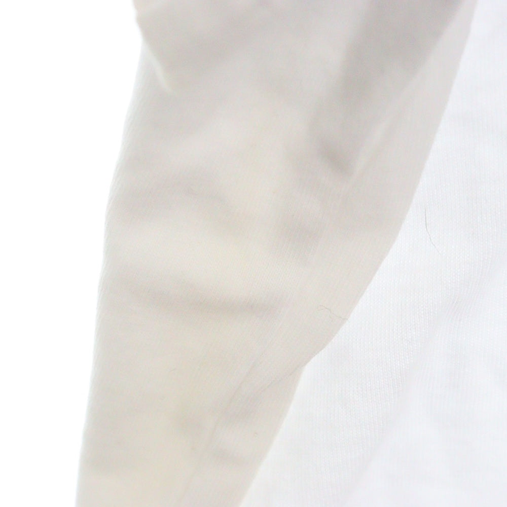 A&G(エーアンドジー) スカルプリント半袖Tシャツ ホワイト