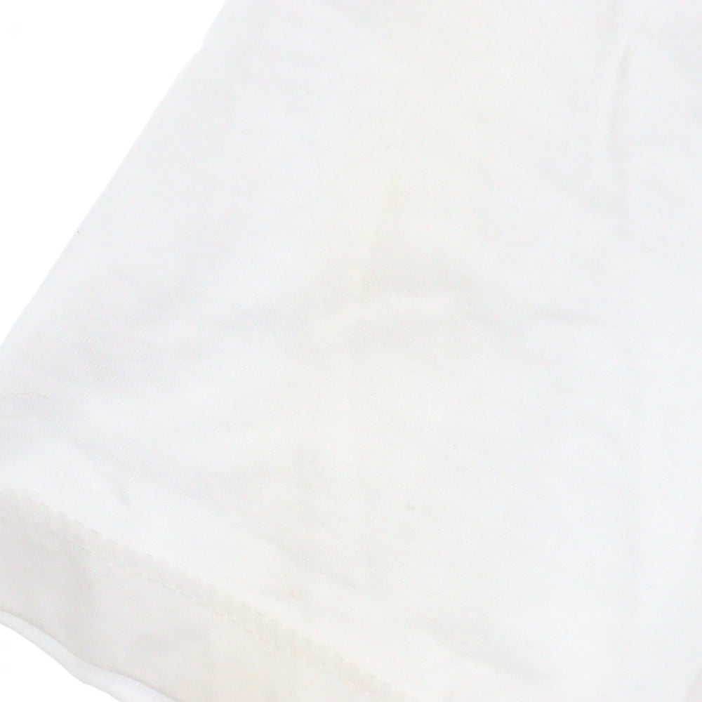 A&G(エーアンドジー) フレアサークルプリント半袖Tシャツ ホワイト