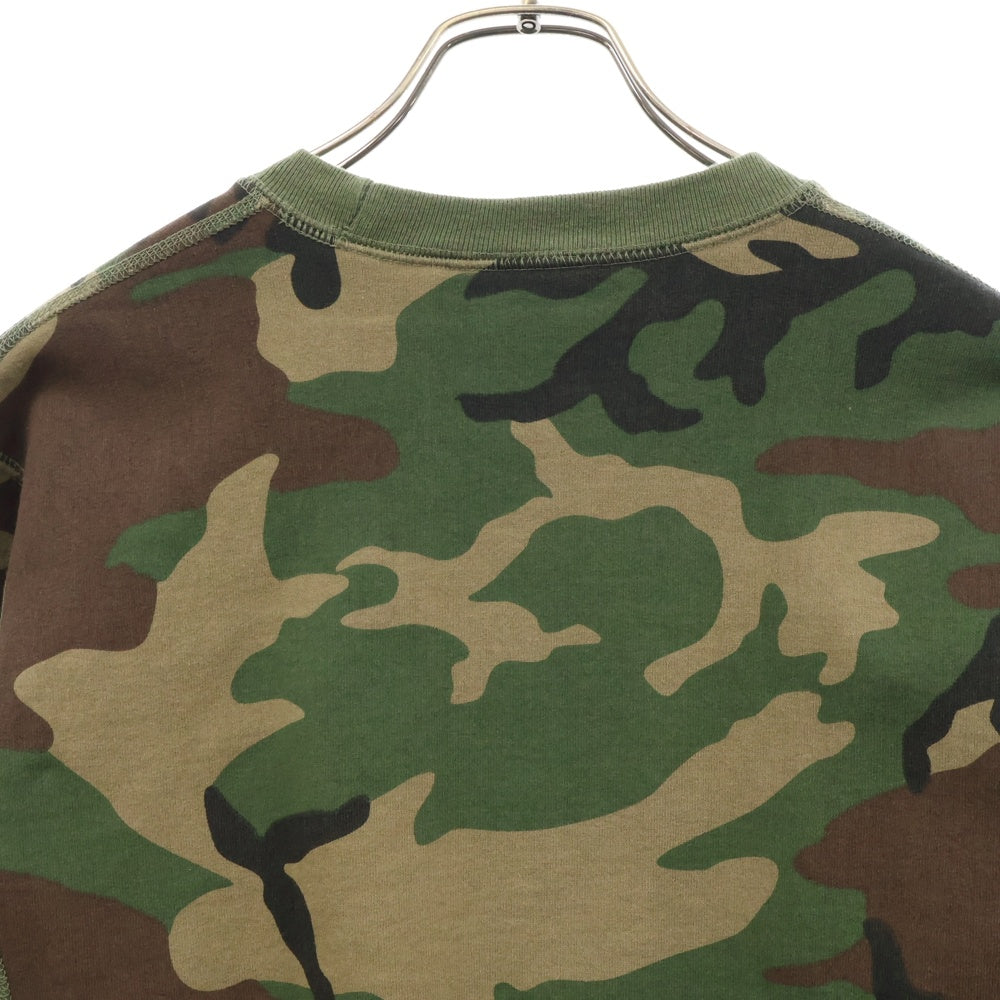SUPREME(シュプリーム) 15AW Box Logo Crewneck ボックスロゴクルーネックスウェットトレーナー カモフラ