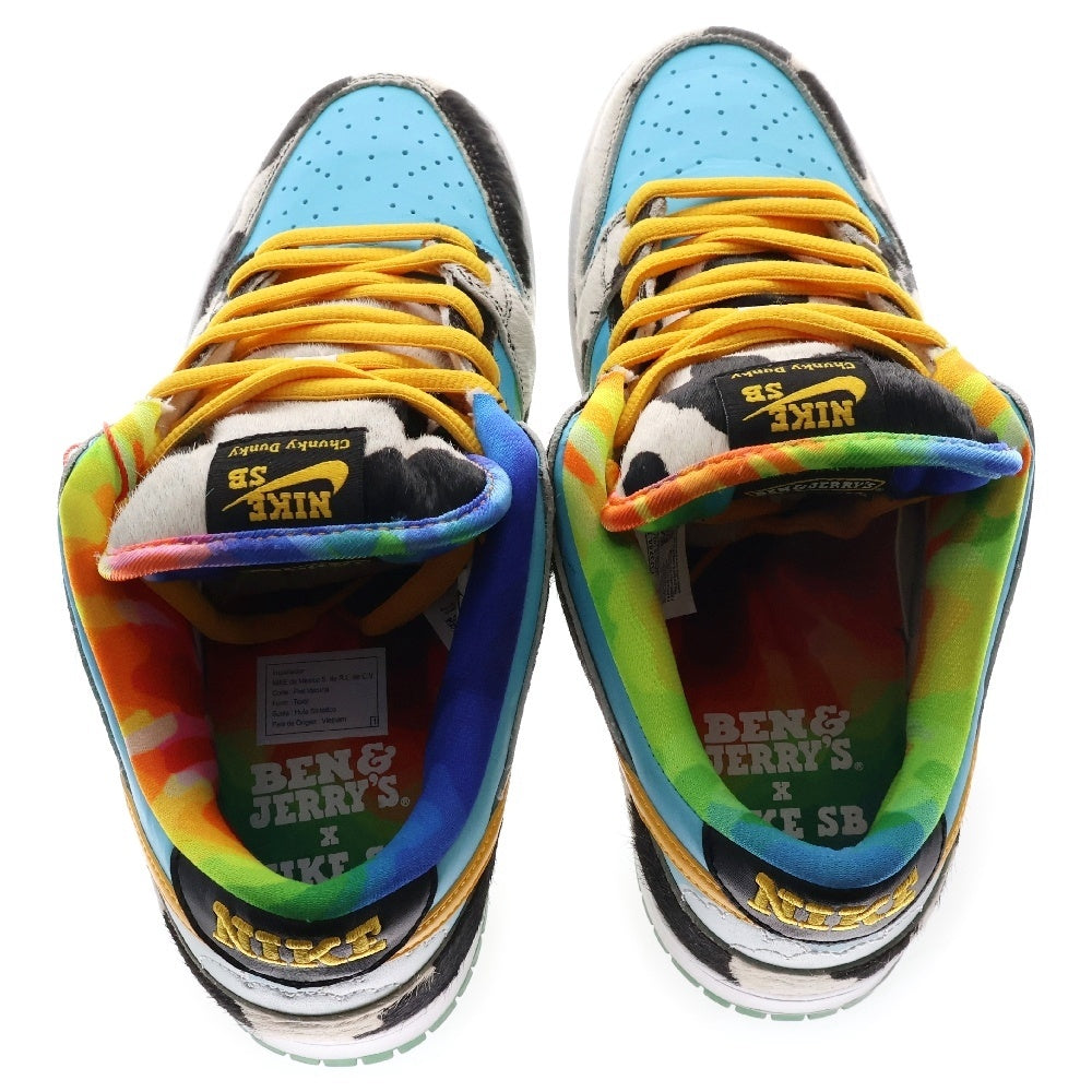 NIKE SB(ナイキエスビー) ×BEN & JERRY'S DUNK LOW CHUNKY DUNKY CU3244-100 ベン&ジェリー ダンク ローカットスニーカー チャンキーダンキー マルチ US9/27cm