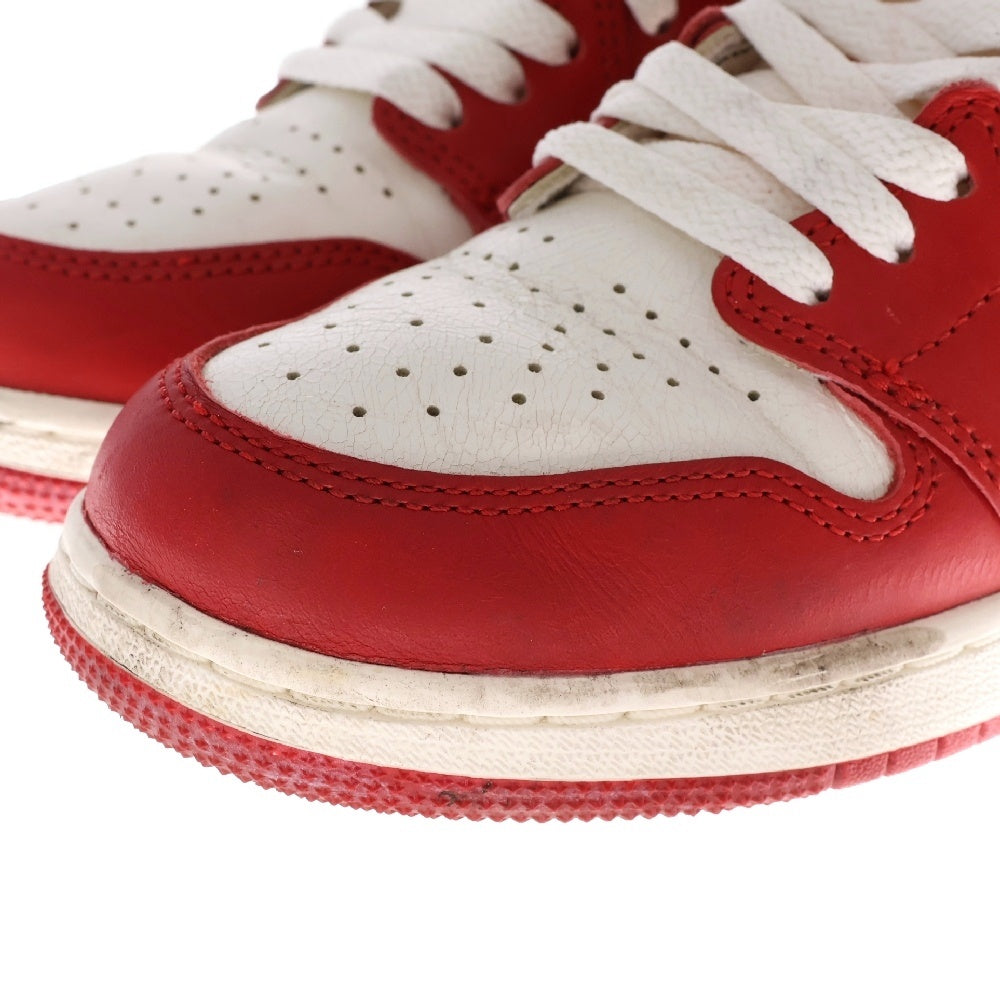 NIKE(ナイキ) AIR JORDAN 1 RETRO HIGH OG GS Chicago Lost & Found エアジョーダン1 シカゴ ロスト&ファウンド ハイカットスニーカー ホワイト/レッド US6Y/24cm FD1437-612