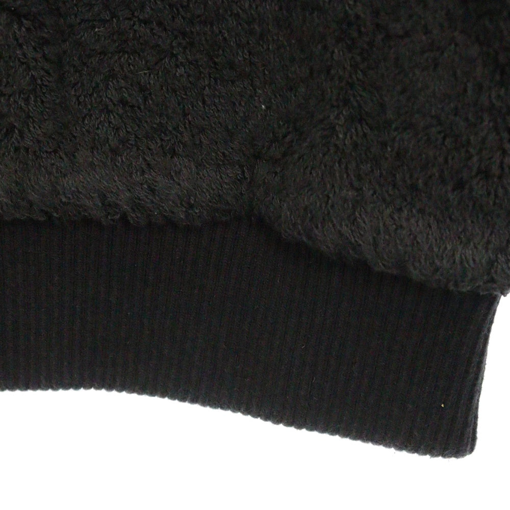 SUPREME(シュプリーム) 17SS Terry Crewneck パイルテリークルーネックトレーナー ブラック
