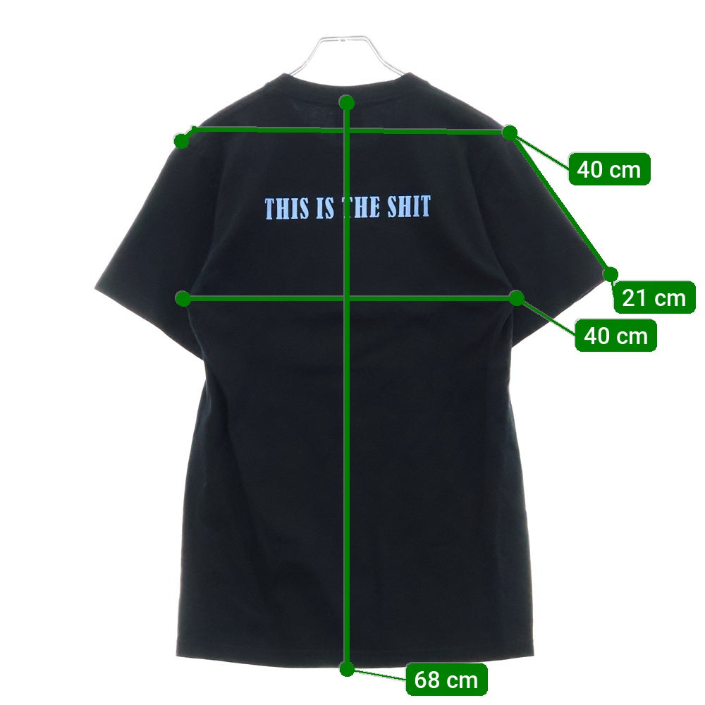 SUPREME(シュプリーム) 16SS The Shit Tee シットプリント半袖Tシャツ ブラック