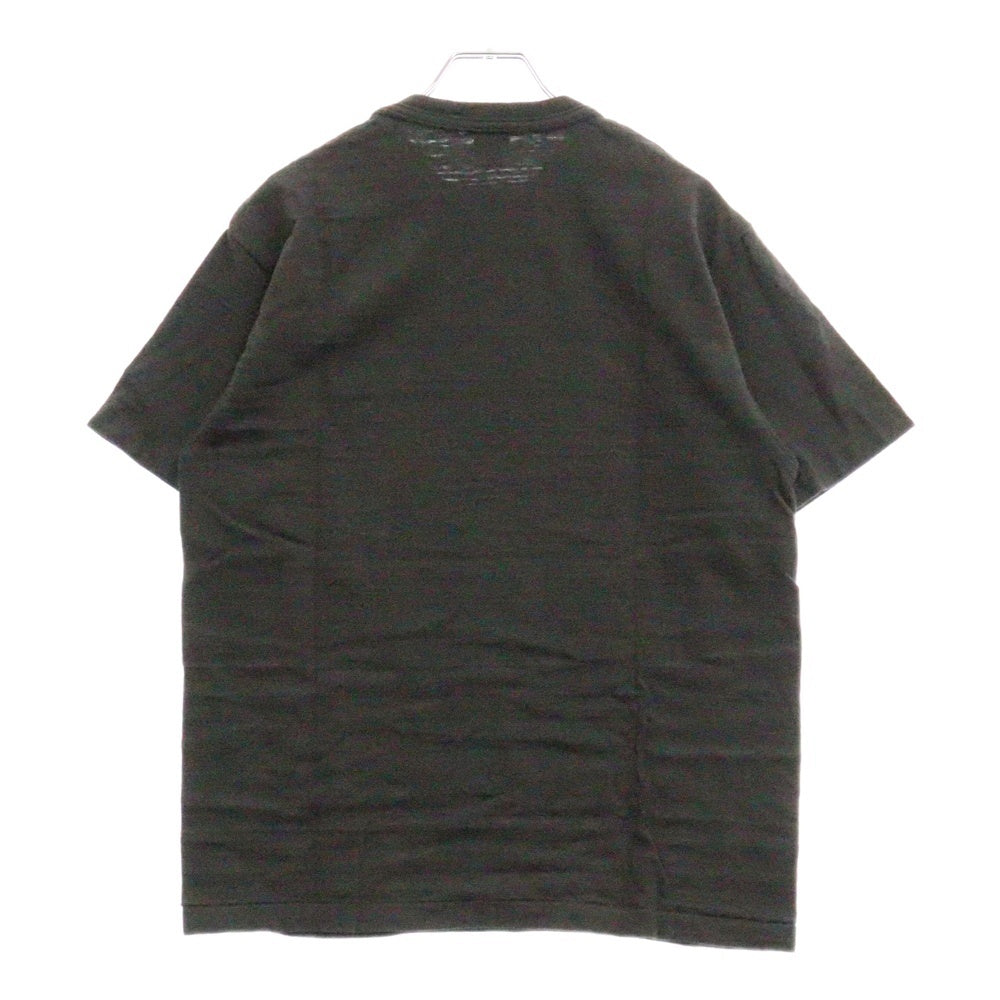 HUMAN MADE(ヒューマンメイド) CRYSTAL HEART T-SHIRT クリスタルロゴ装飾半袖Tシャツ ブラック