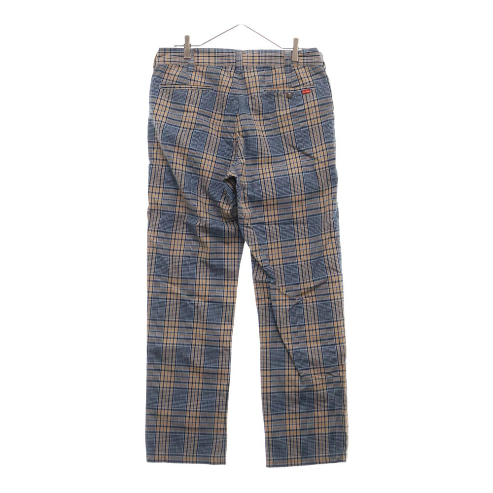 SUPREME(シュプリーム) 19SS Work Pant チェックワークパンツ マルチ