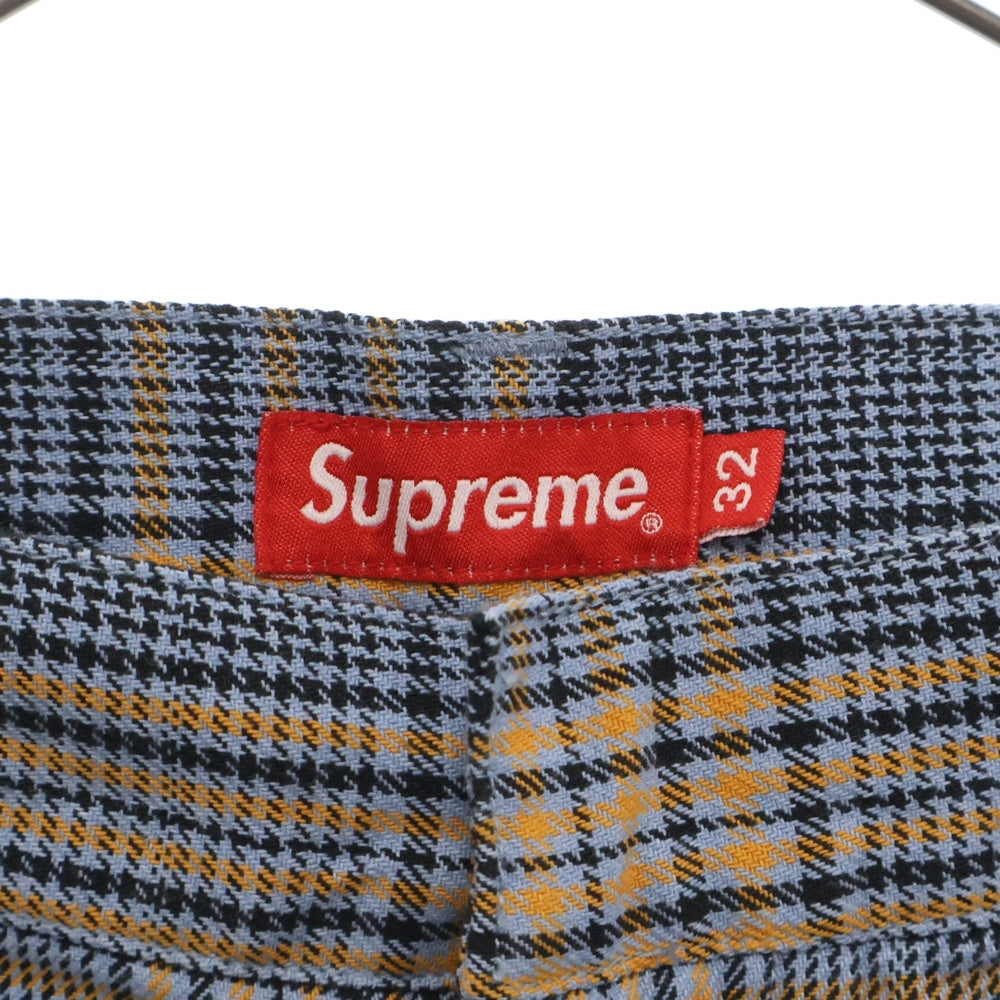 SUPREME(シュプリーム) 19SS Work Pant チェックワークパンツ マルチ