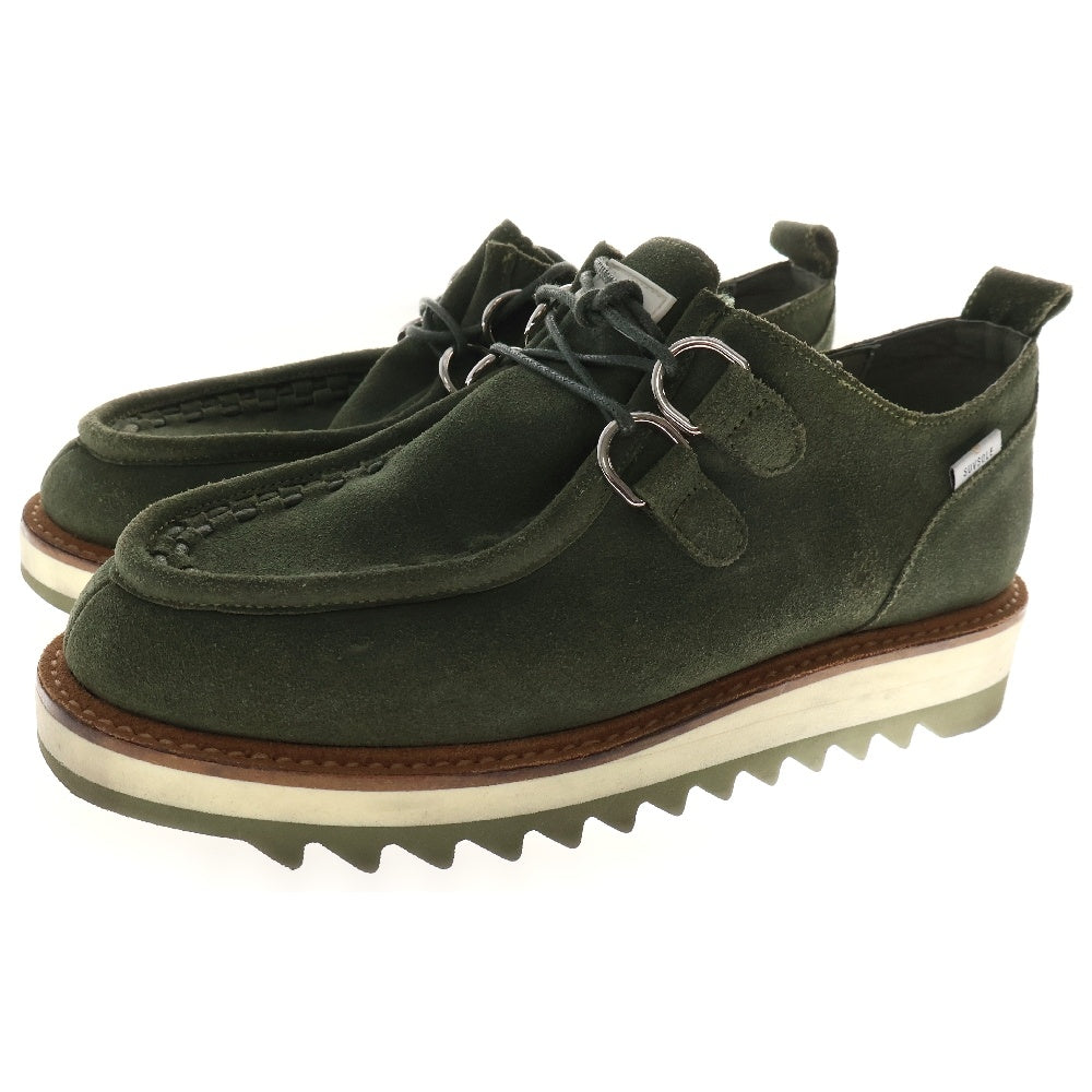 SUVSOLE(サブソル) Giza SlipOn ギザドールスエードレザースリッポン カーキ