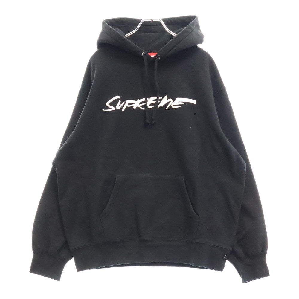 SUPREME(シュプリーム) 24SS Futura Logo Hooded Sweatshirt フューチュラロゴ スウェットプルオーバーパーカー ブラック
