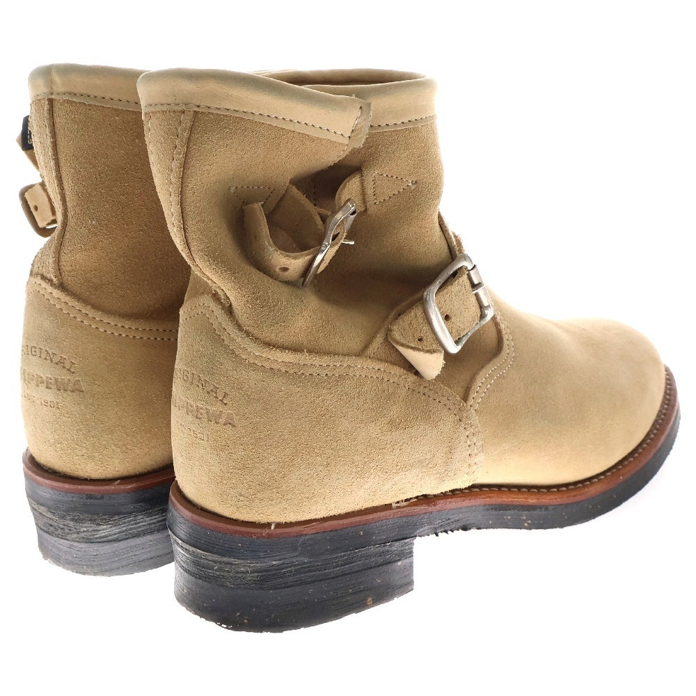 CHIPPEWA(チペワ) エンジニアブーツ ハイカットシューズ 1901M13 US9.5/27.5cm ベージュ