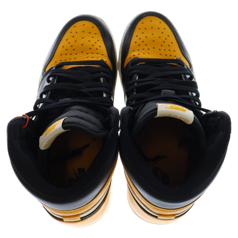 NIKE(ナイキ) AIR JORDAN 1 RETRO HIGH OG Taxi 555088-711 エアジョーダン1 タクシー ハイカットスニーカー イエロー/ブラック US10/28cm