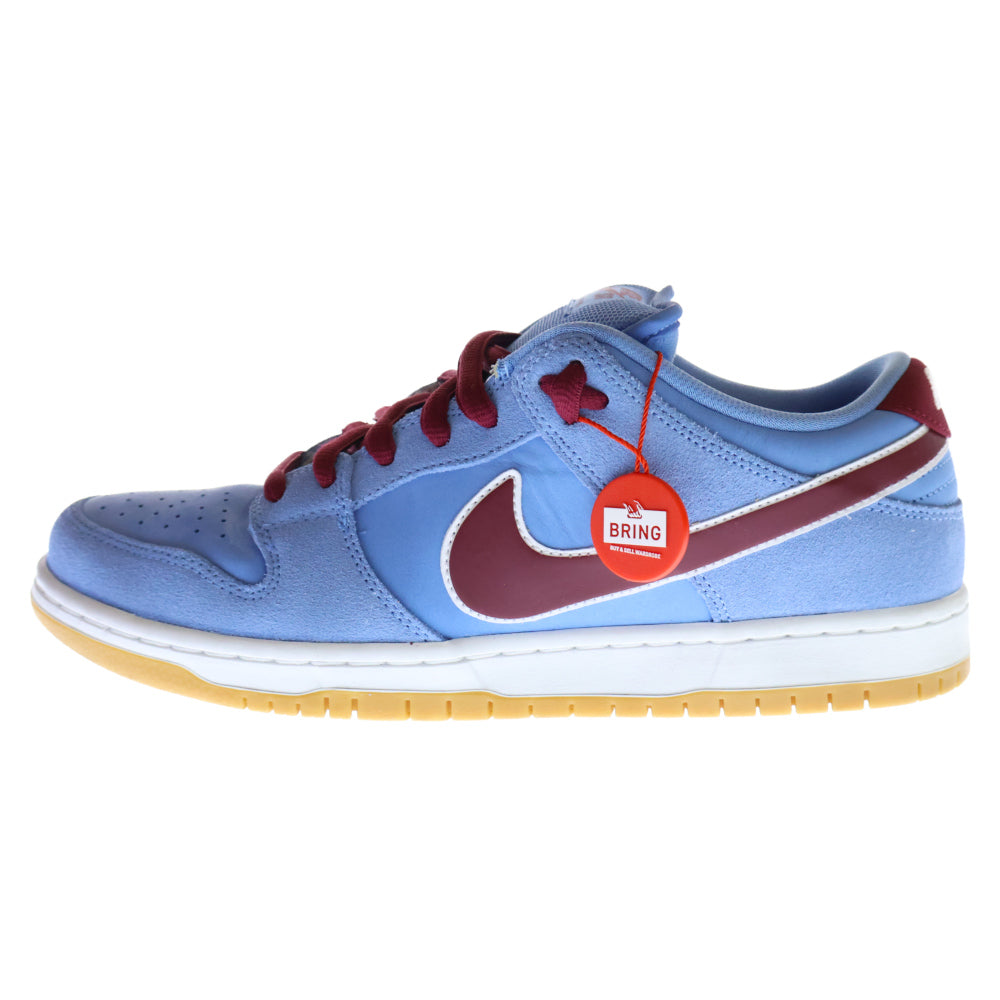 NIKE SB(ナイキエスビー) DUNK LOW PRM PHILADELPHIA PHILLIES DQ4040-400 ダンク フィラデルフィア フィリーズ ローカットスニーカー ブルー US10/28.0cm