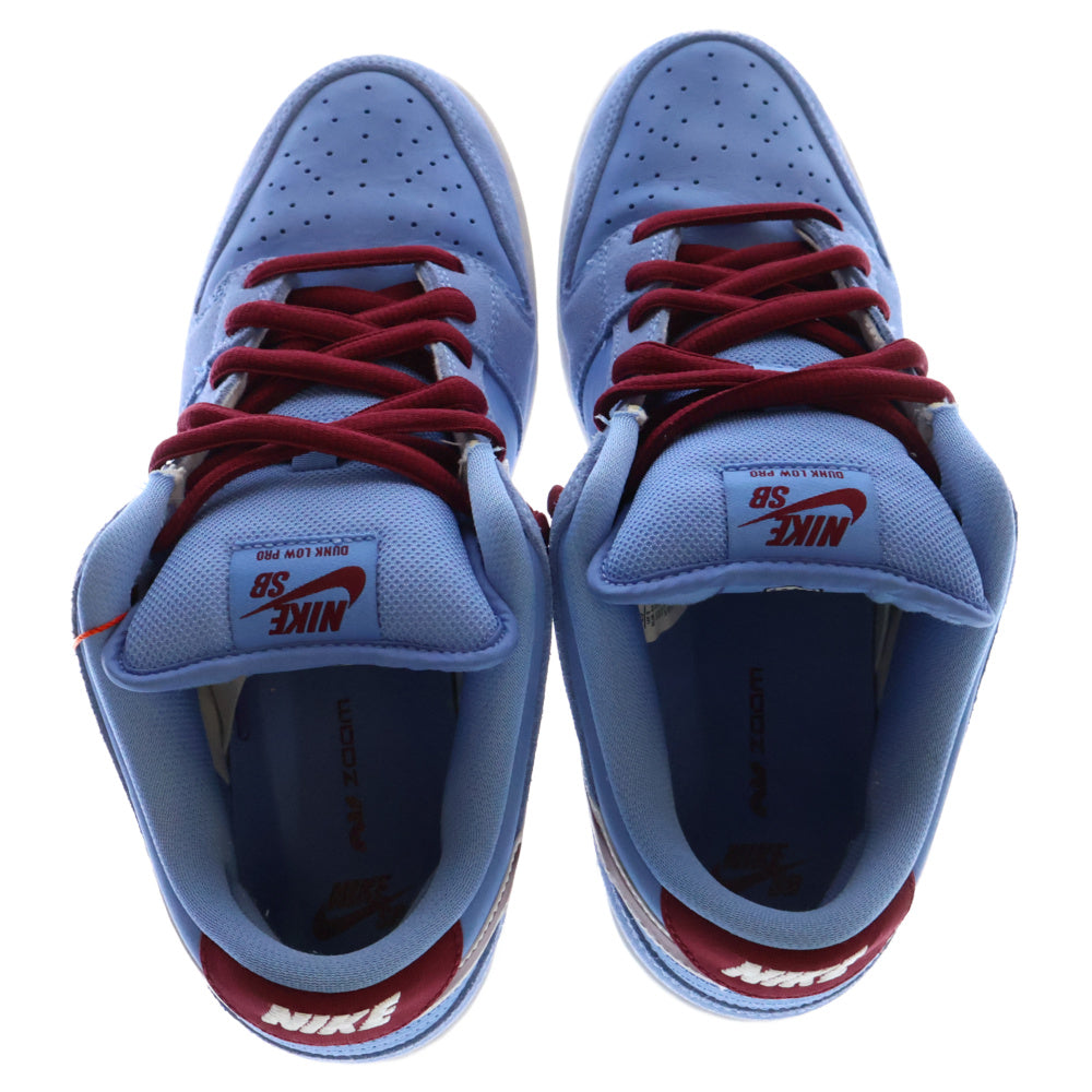 NIKE SB(ナイキエスビー) DUNK LOW PRM PHILADELPHIA PHILLIES DQ4040-400 ダンク フィラデルフィア フィリーズ ローカットスニーカー ブルー US10/28.0cm