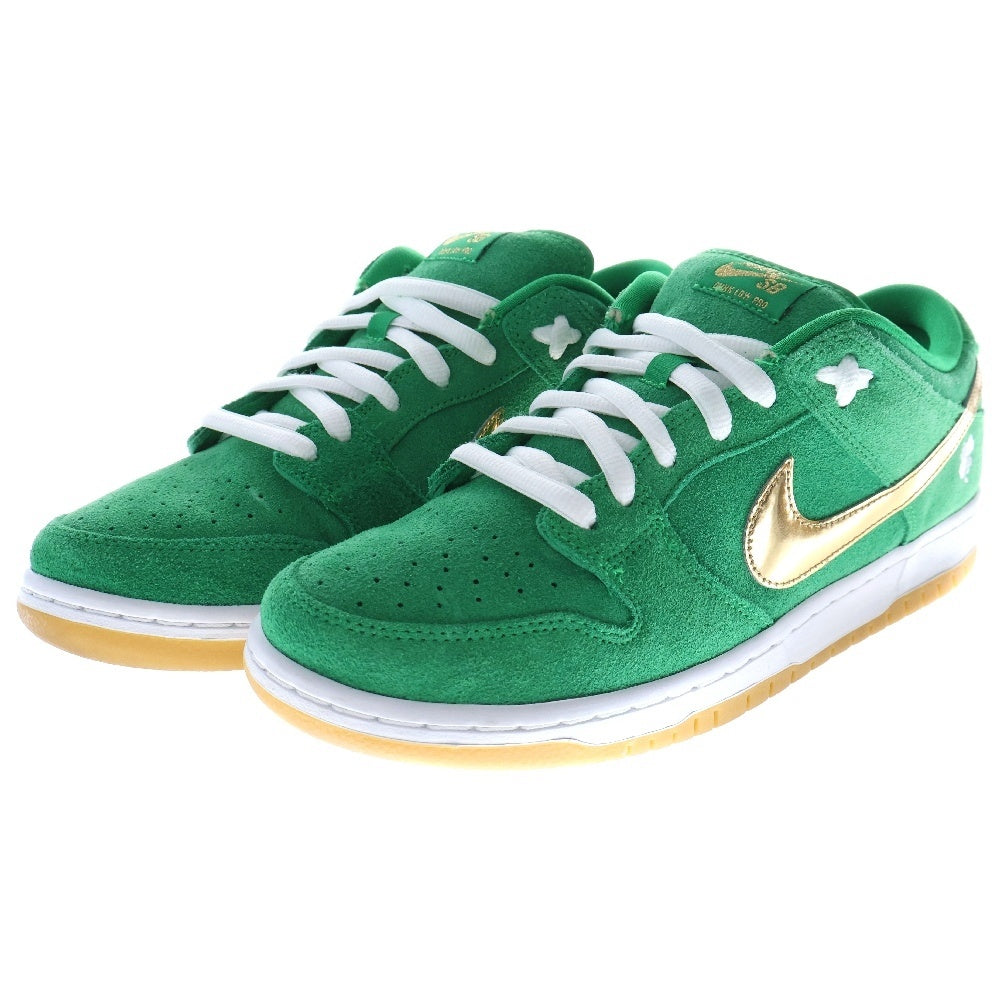 NIKE SB(ナイキエスビー) DUNK LOW PRO St. Patrick's Day BQ6817-303 ダンク セントパトリックデー ローカットスニーカー グリーン US10/28cm