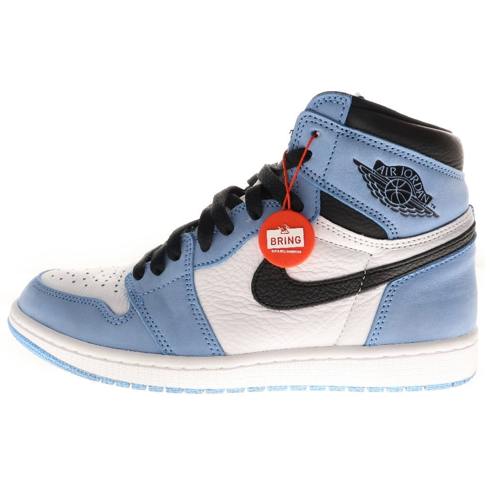 NIKE(ナイキ) AIR JORDAN 1 RETRO HIGH OG UNIVERSITY BLUE 555088-134 エアジョーダン1 ユニバーシティブルー ハイカットスニーカー ブルー US10/28cm