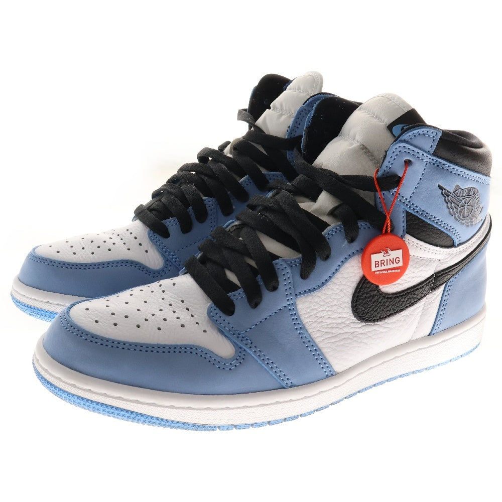 NIKE(ナイキ) AIR JORDAN 1 RETRO HIGH OG UNIVERSITY BLUE 555088-134 エアジョーダン1 ユニバーシティブルー ハイカットスニーカー ブルー US10/28cm