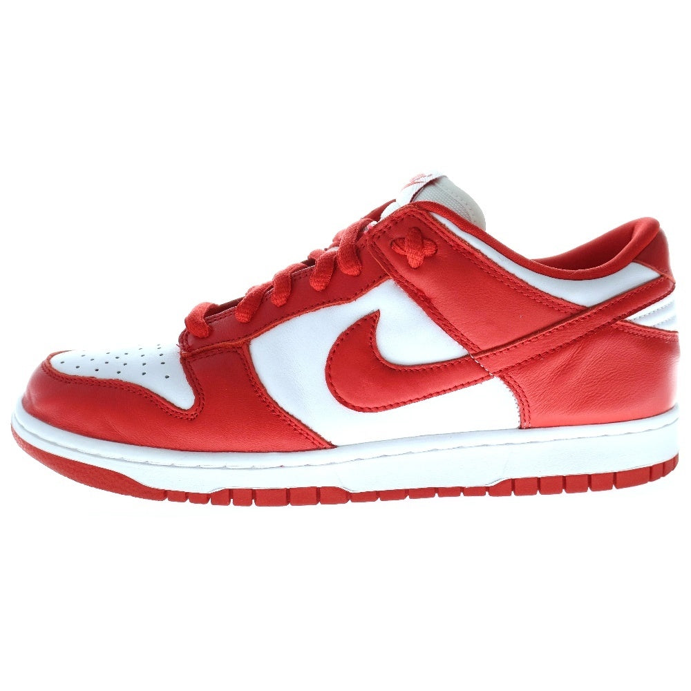 NIKE(ナイキ) DUNK LOW SP KENTUCKY CU1727-100 ダンク ユニバーシティーレッド ローカットスニーカー ホワイト/レッド US10/28cm