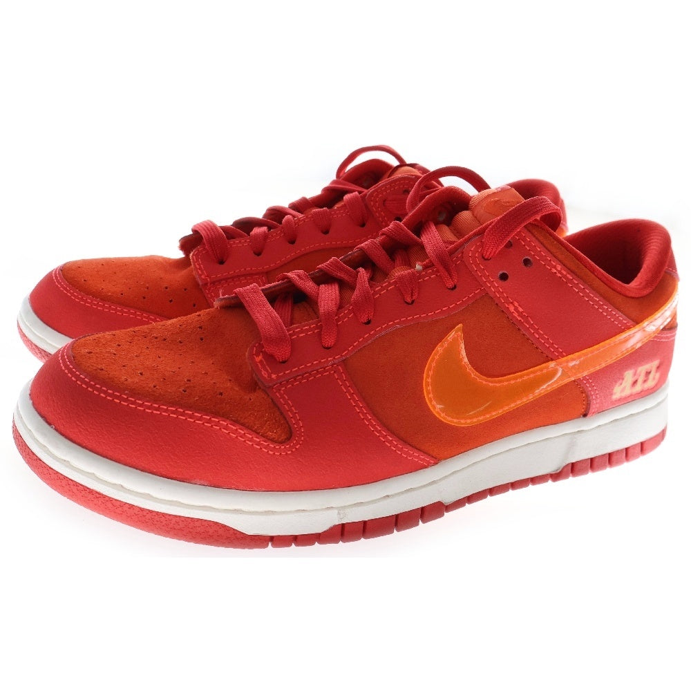 NIKE(ナイキ) DUNK LOW ATL ダンクローカットスニーカー アトランタ レッド US8.5/26.5cm FD0724-657