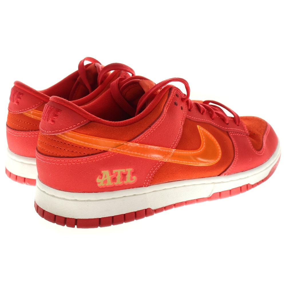 NIKE(ナイキ) DUNK LOW ATL ダンクローカットスニーカー アトランタ レッド US8.5/26.5cm FD0724-657