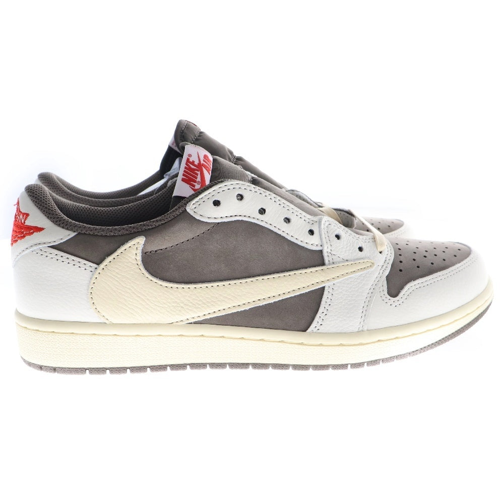 NIKE(ナイキ) ×TRAVIS SCOTT AIR JORDAN 1 LOW OG REVERSE MOCHA DM7866-162 トラヴィススコット エアジョーダン1 リバースモカ ローカットスニーカー ブラウン US9.5/27.5cm