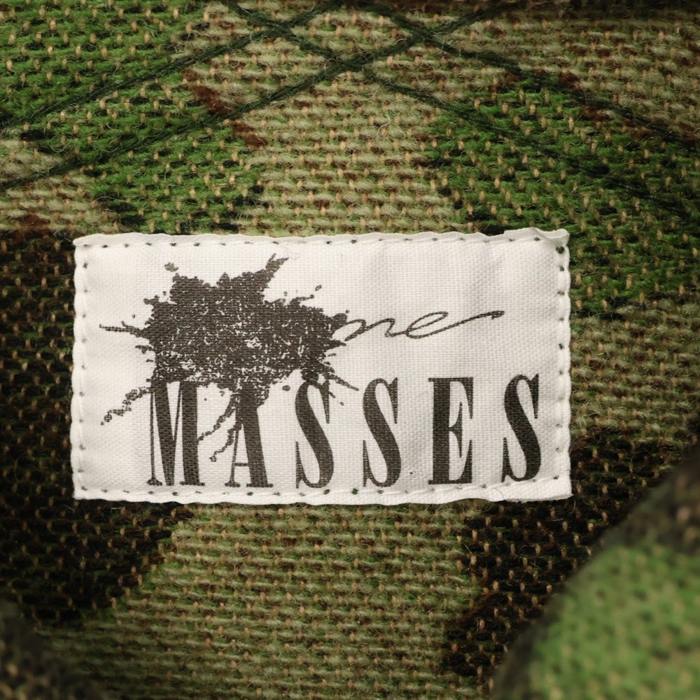 MASSES(マシス) M-65 CAMO カモ柄ミリタリージャケット マルチカラー