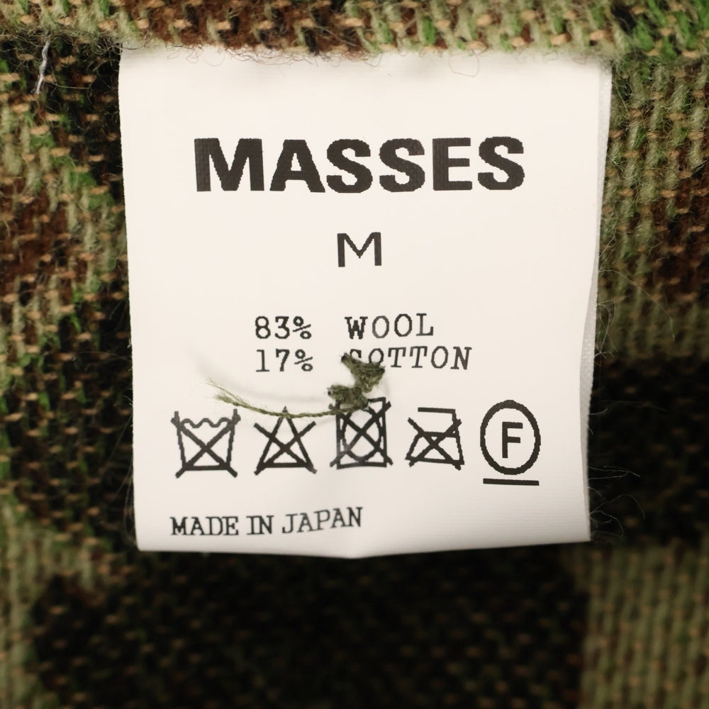 MASSES(マシス) M-65 CAMO カモ柄ミリタリージャケット マルチカラー