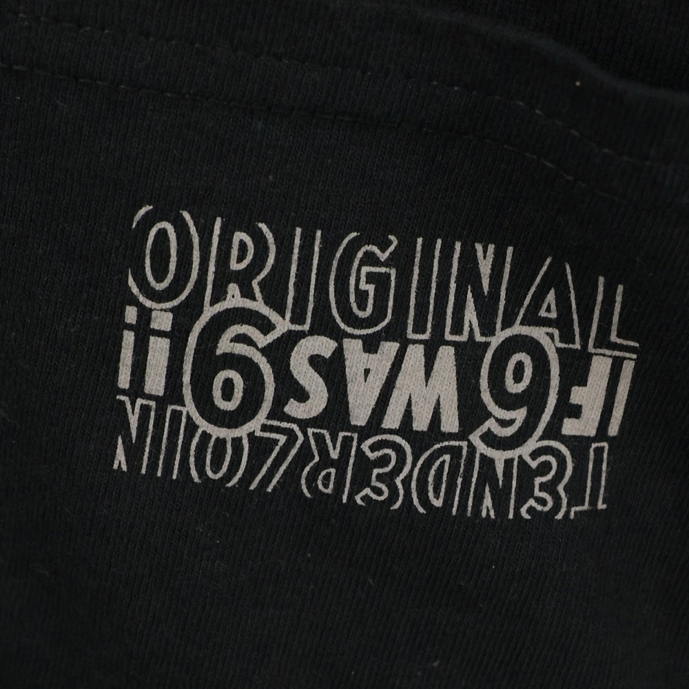 TENDERLOIN(テンダーロイン) LONG SLEEVE TEE フロントポケット長袖カットソー 長袖Tシャツ ブラック