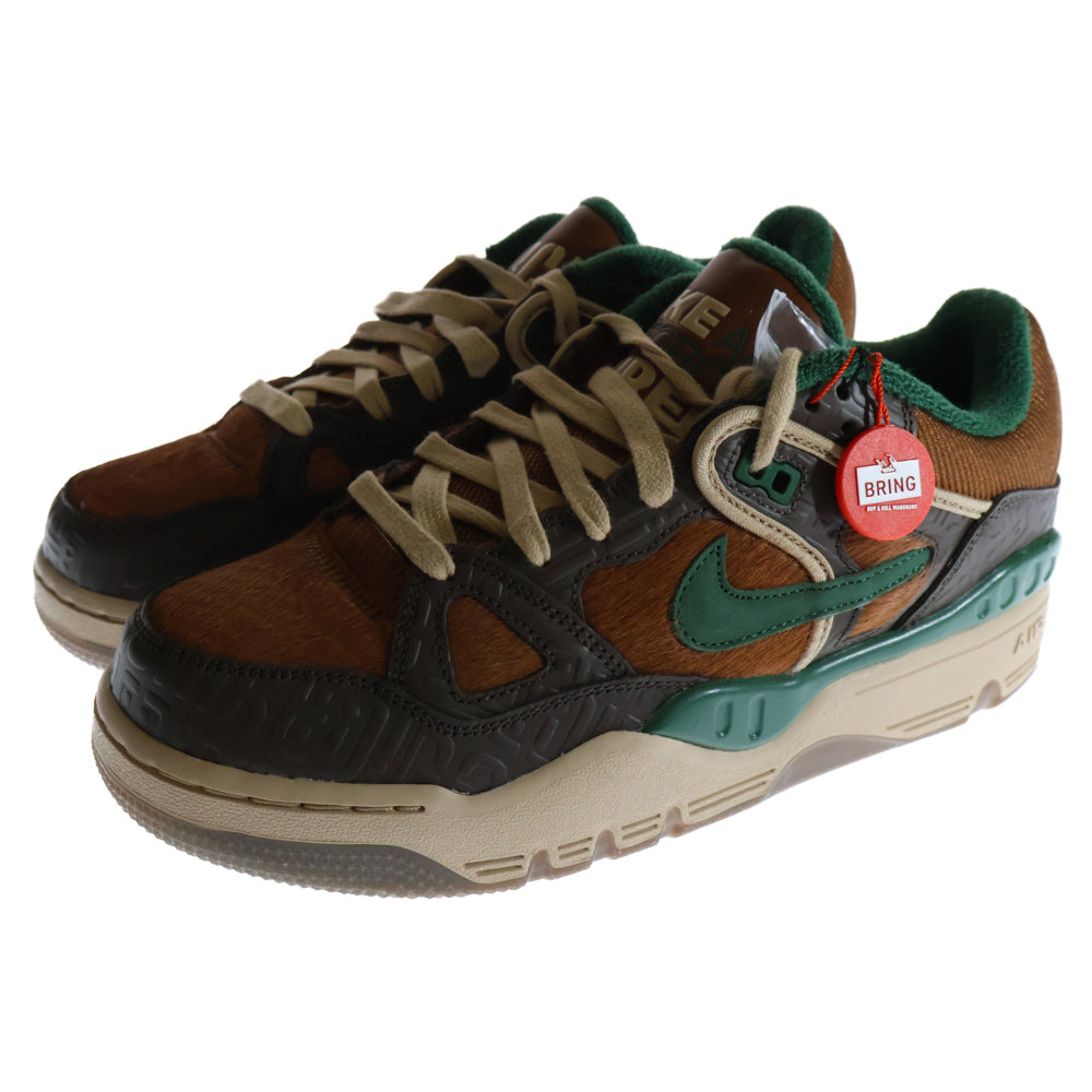 NIKE(ナイキ) × NIGO AIR FORCE3 LOW SP HQ0260-201 ニゴー エアフォース3 ローカットスニーカー シューズ ブラウン/グリーン US9.5/27.5cm