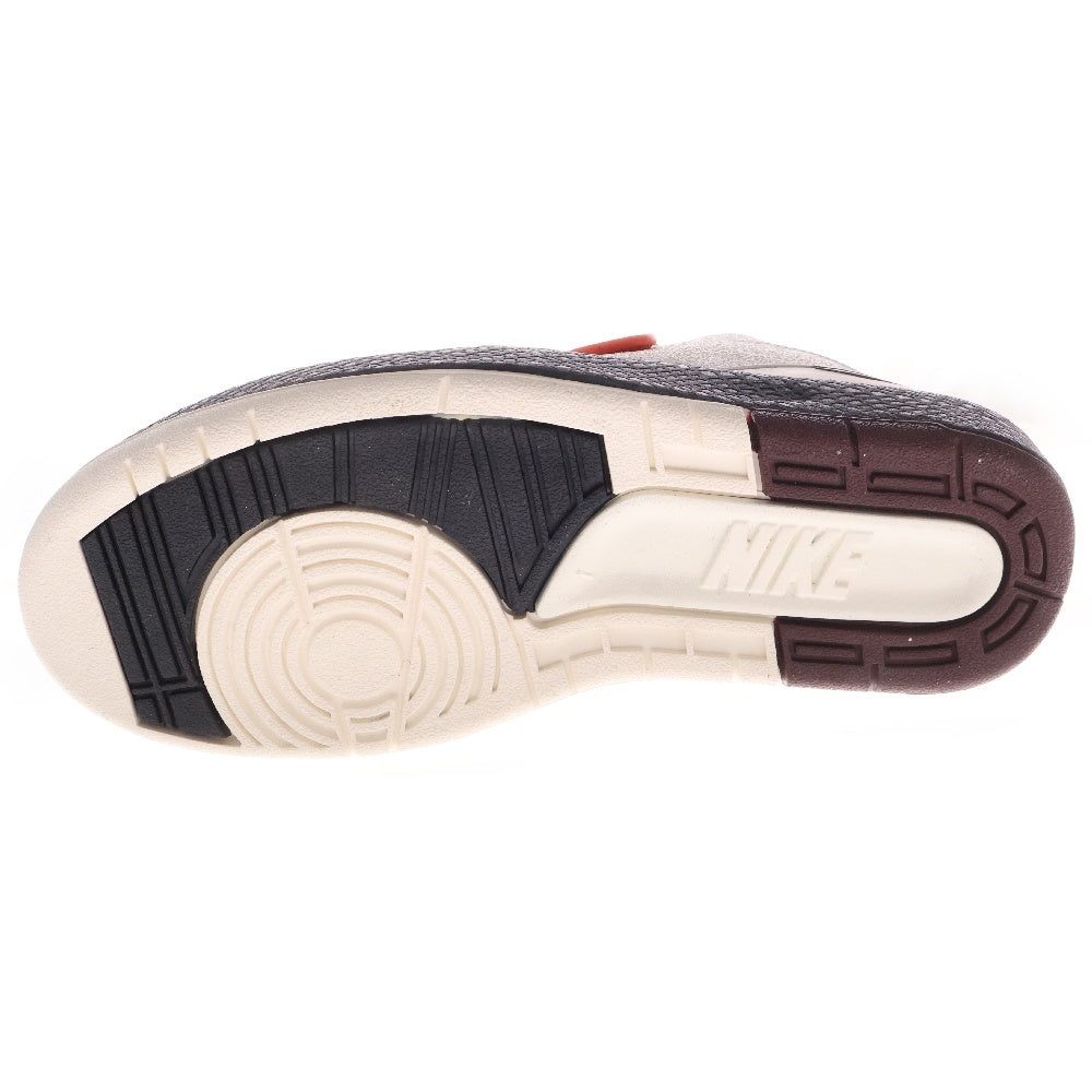 NIKE(ナイキ) ×A MA MANIERE AIR JORDAN 2 RETRO SP DO7216-100 ア マ マニエール エアジョーダン 2 レトロ ハイカットスニーカー US7/25cm ホワイト/バーガンディ