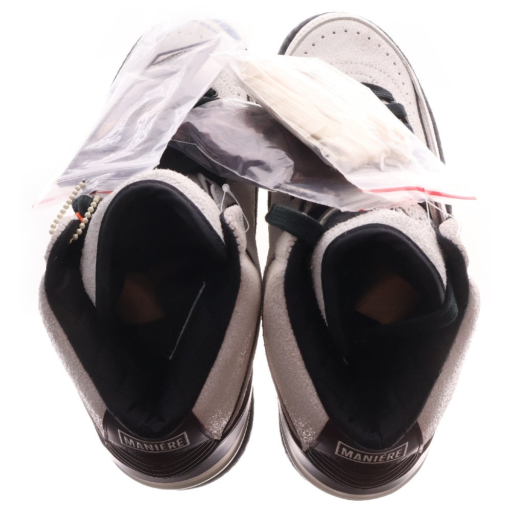 NIKE(ナイキ) ×A MA MANIERE AIR JORDAN 2 RETRO SP DO7216-100 ア マ マニエール エアジョーダン 2 レトロ ハイカットスニーカー US7/25cm ホワイト/バーガンディ