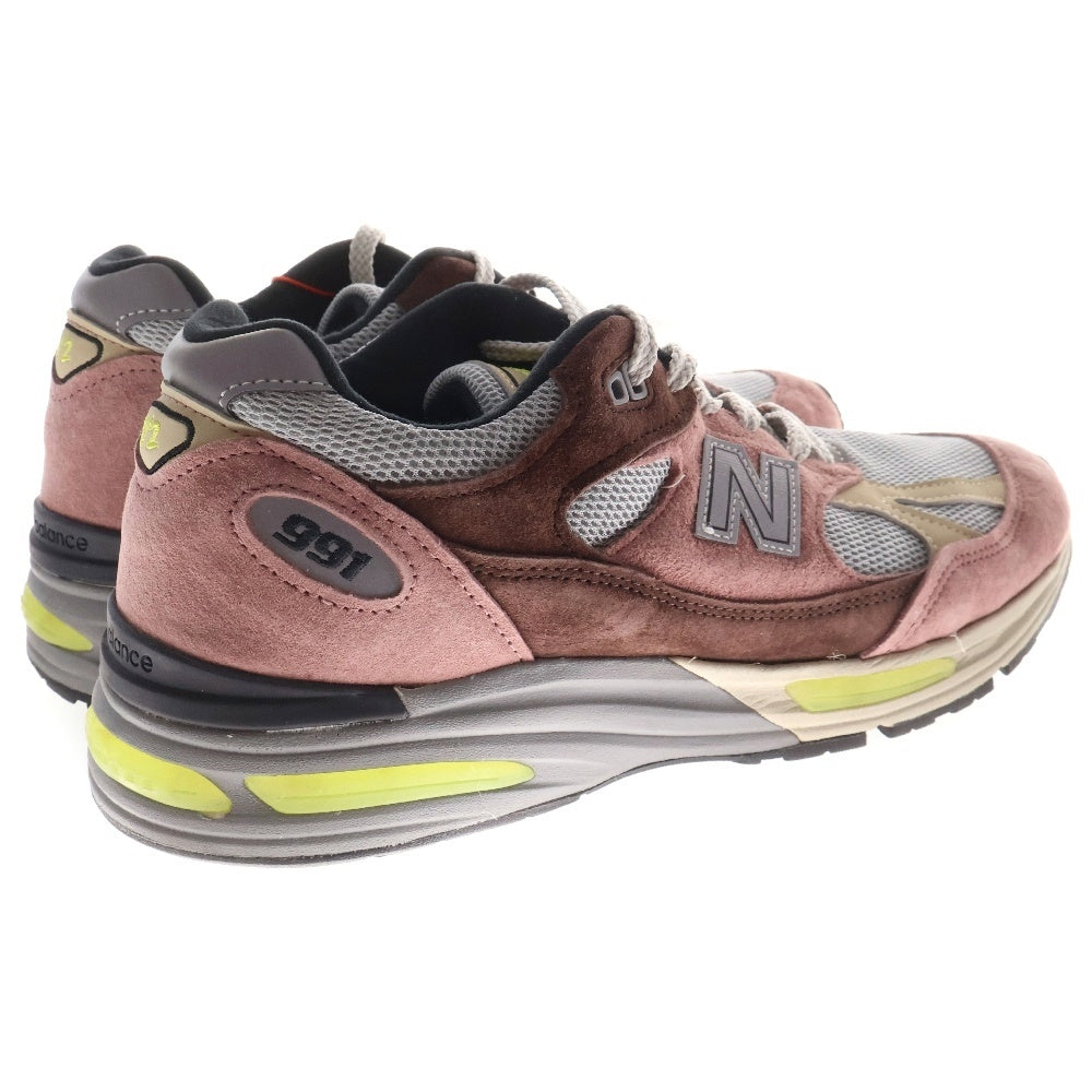 New Balance(ニューバランス) U991MG2 スエード ローカットスニーカー ピンク US9/27cm