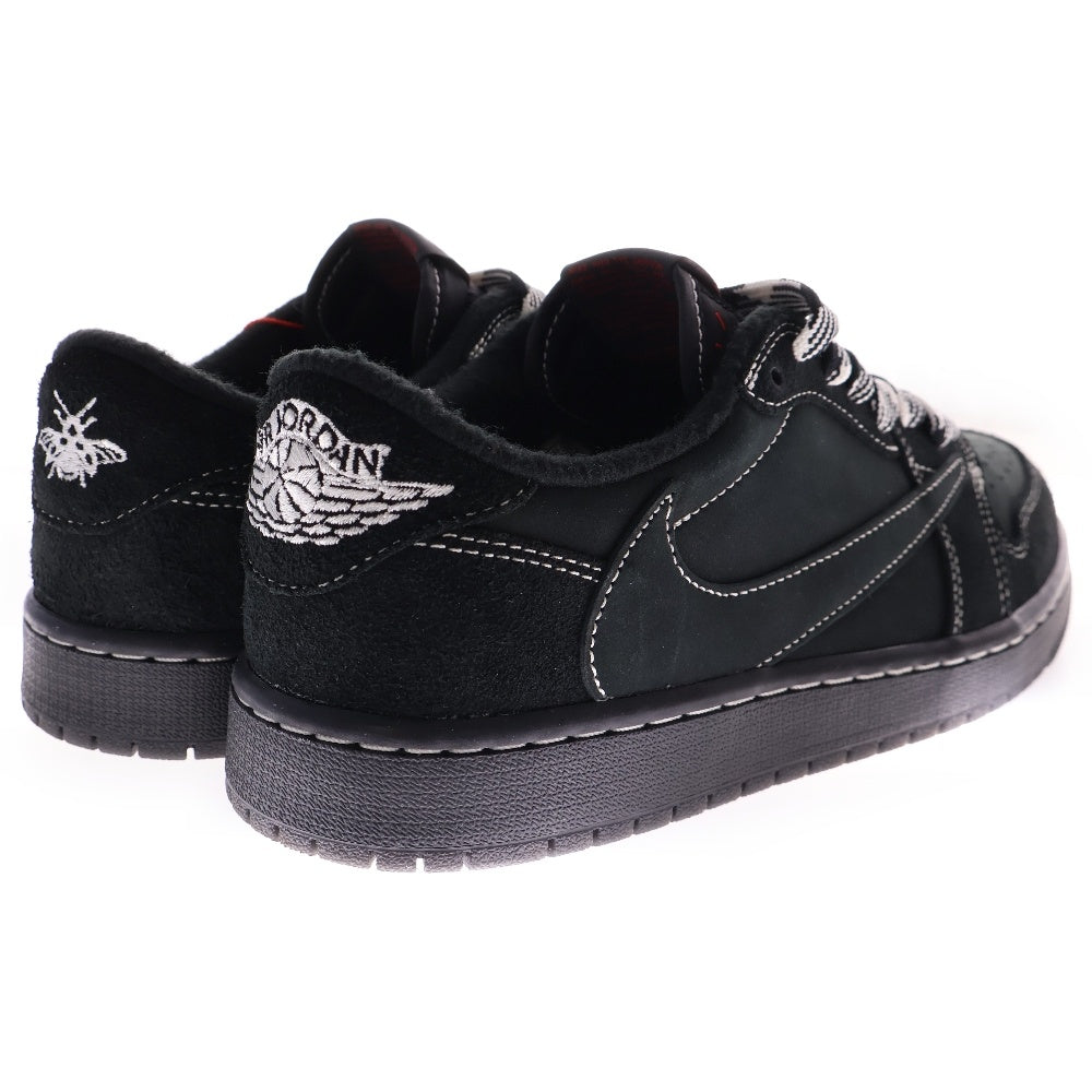 NIKE(ナイキ) ×TRAVIS SCOTT AIR JORDAN 1 LOW OG SP DM7866-001 トラヴィススコット エアジョーダン1 ブラックファントム ローカットスニーカー ブラック US9/27.0cm