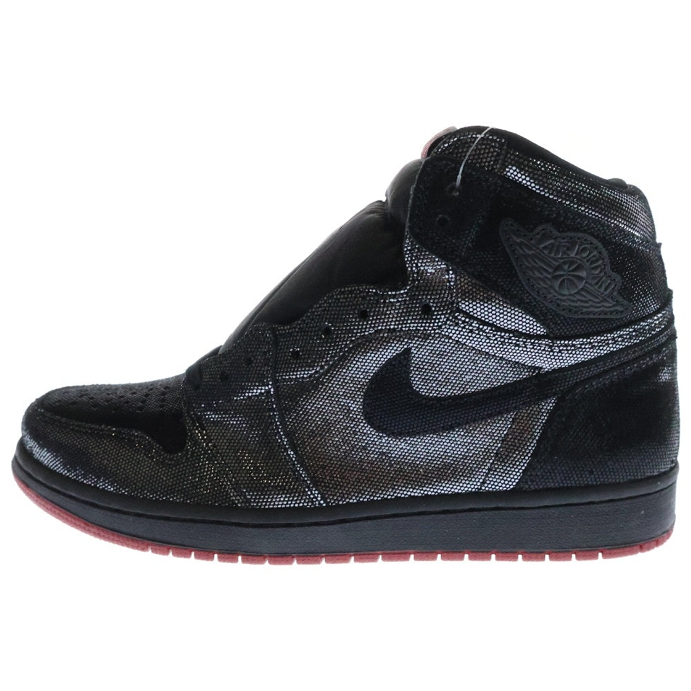 NIKE(ナイキ) AIR JORDAN 1 RETRO HIGH SP GINA SPECIAL BOX エアジョーダンワン ジーナ ハイカットスニーカー ブラック US9.5/27.5cm CD7071-001
