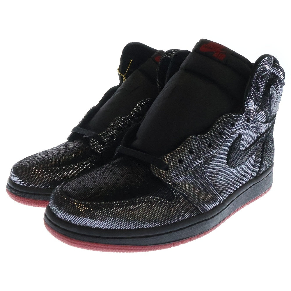 NIKE(ナイキ) AIR JORDAN 1 RETRO HIGH SP GINA SPECIAL BOX エアジョーダンワン ジーナ ハイカットスニーカー ブラック US9.5/27.5cm CD7071-001