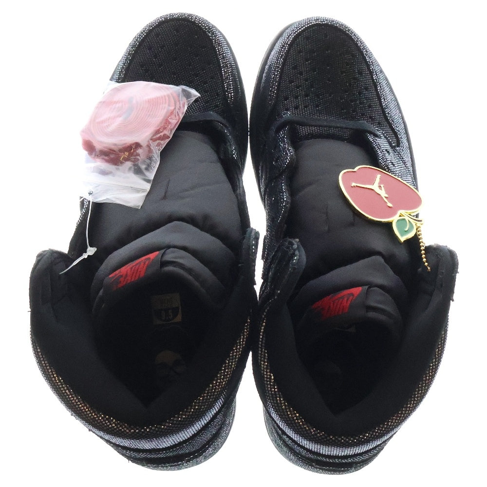 NIKE(ナイキ) AIR JORDAN 1 RETRO HIGH SP GINA SPECIAL BOX エアジョーダンワン ジーナ ハイカットスニーカー ブラック US9.5/27.5cm CD7071-001