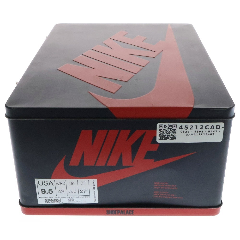 NIKE(ナイキ) AIR JORDAN 1 RETRO HIGH SP GINA SPECIAL BOX エアジョーダンワン ジーナ ハイカットスニーカー ブラック US9.5/27.5cm CD7071-001
