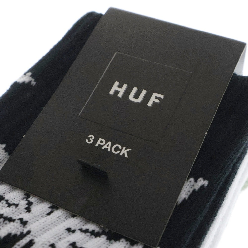 HUF(ハフ) PLANTLIFE SOCKS 3SET ロングソックス 靴下 SK00738 マルチカラー