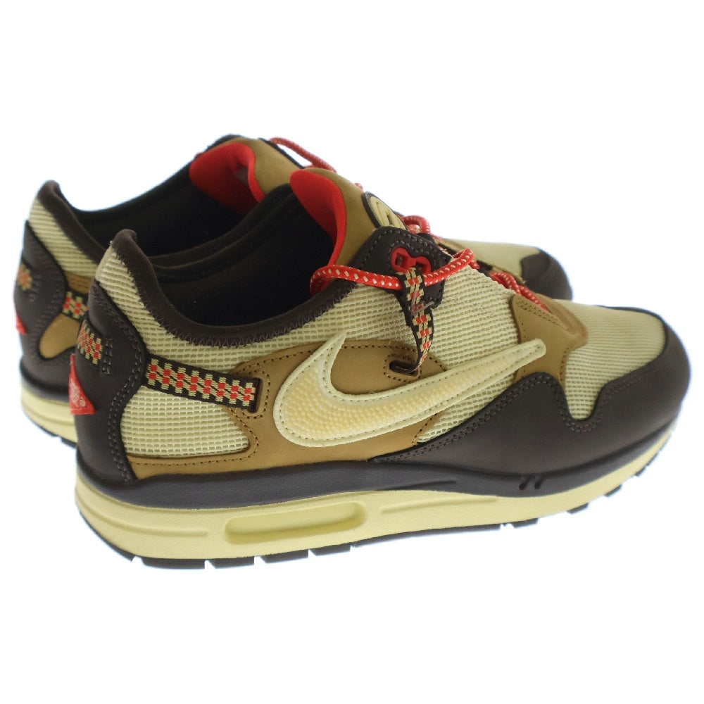 NIKE(ナイキ) ×TRAVIS SCOTT AIR MAX 1 CACTUS BROWN トラヴィススコット エアマックス 1 カクタス ローカットスニーカー マルチ US8.5/26.5cm DO9392-200