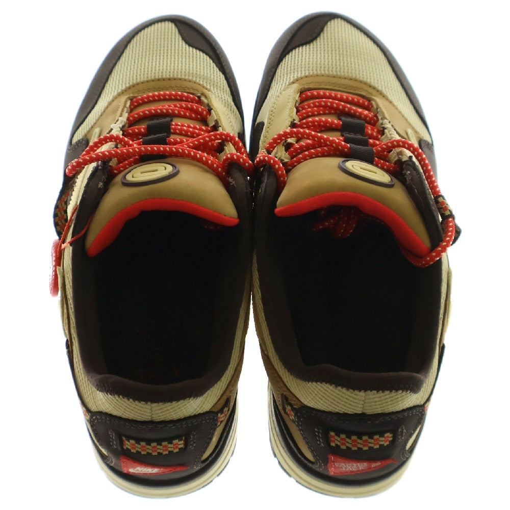 NIKE(ナイキ) ×TRAVIS SCOTT AIR MAX 1 CACTUS BROWN トラヴィススコット エアマックス 1 カクタス ローカットスニーカー マルチ US8.5/26.5cm DO9392-200