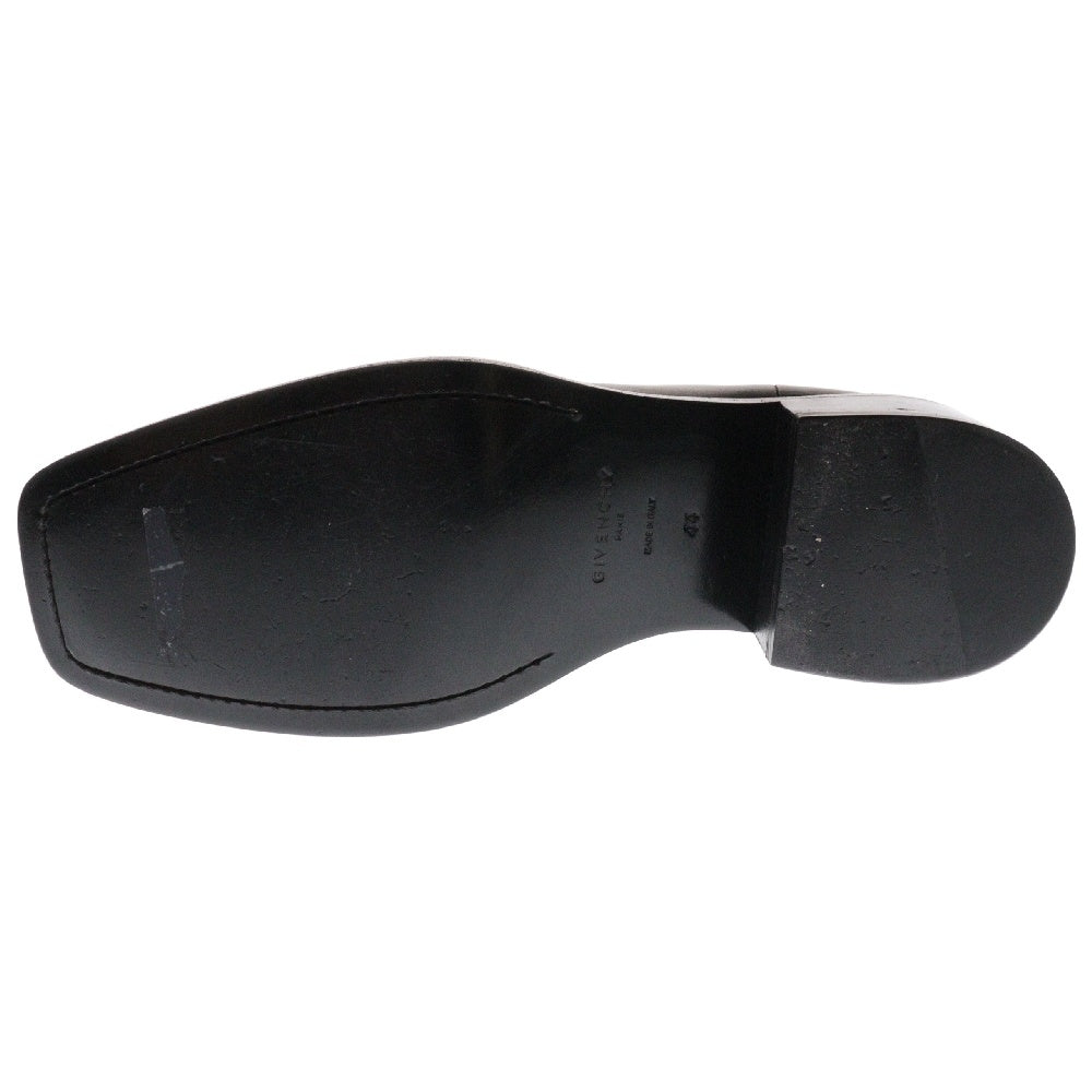 GIVENCHY(ジバンシィ) 20AW AUSTIN CHELSEA サイドゴアトゥメタルレザーチェルシーブーツ BH602EH0R0 ブラック