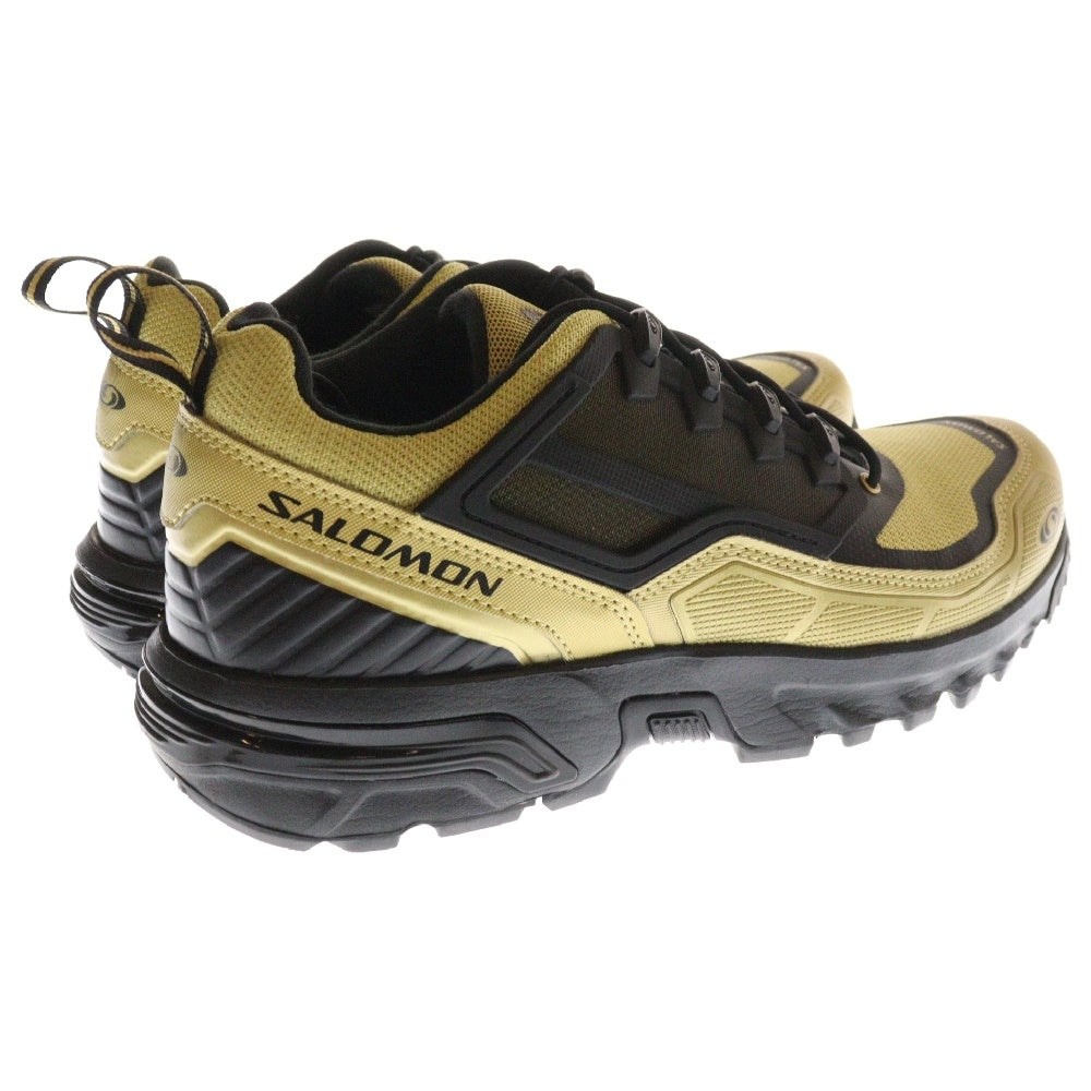 SALOMON(サロモン) トレッキングシューズ ローカットスニーカー ゴールド US8/26cm 474356