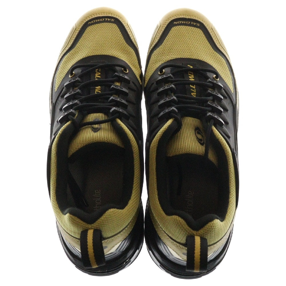 SALOMON(サロモン) トレッキングシューズ ローカットスニーカー ゴールド US8/26cm 474356