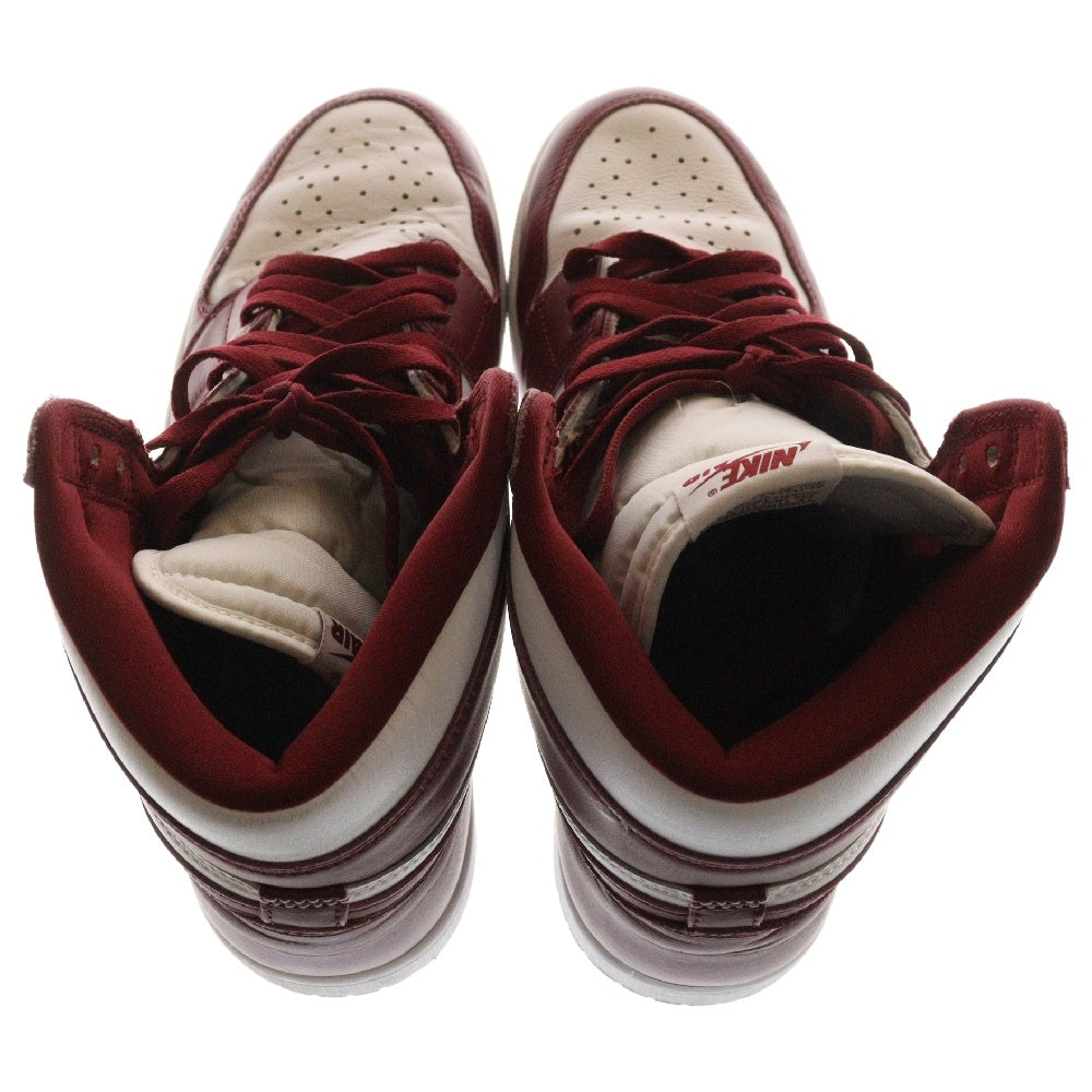 NIKE(ナイキ) AIR JORDAN 1 RETRO HIGH OG Artisanal Red DZ5485-160 エア ジョーダン 1 レトロ アーティザナルレッド ハイカットスニーカー ホワイト/バーガンディ US11/29cm