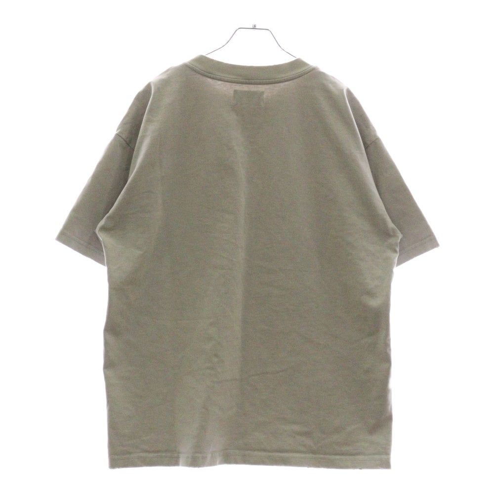 SUPPLIER(サプライヤ) ラインストーン 半袖Tシャツ カットソー グレー