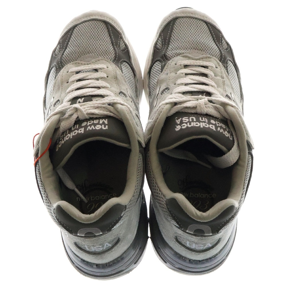 New Balance(ニューバランス) MR993GL ローカットスニーカー グレー US8/26cm